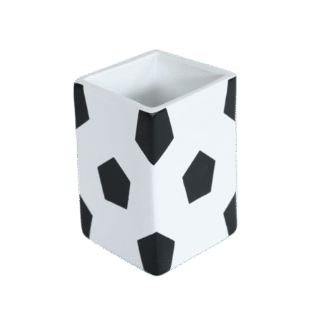 Vaso Quadrado Futebol